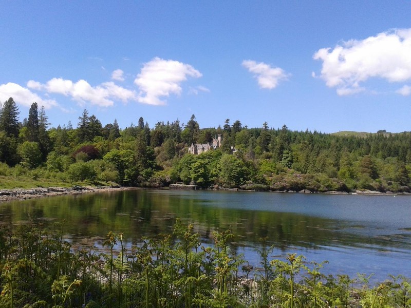Castle-over-loch