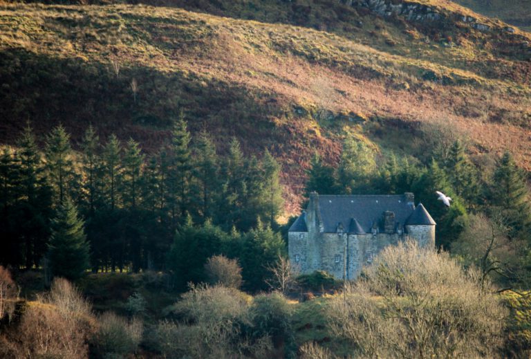Historic Glen castle view 768x519